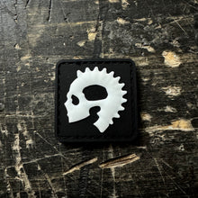 Load image into Gallery viewer, Gear Spool Glow Skull Morale Patch – 1.5" x 1.5"