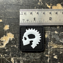 Load image into Gallery viewer, Gear Spool Glow Skull Morale Patch – 1.5" x 1.5"