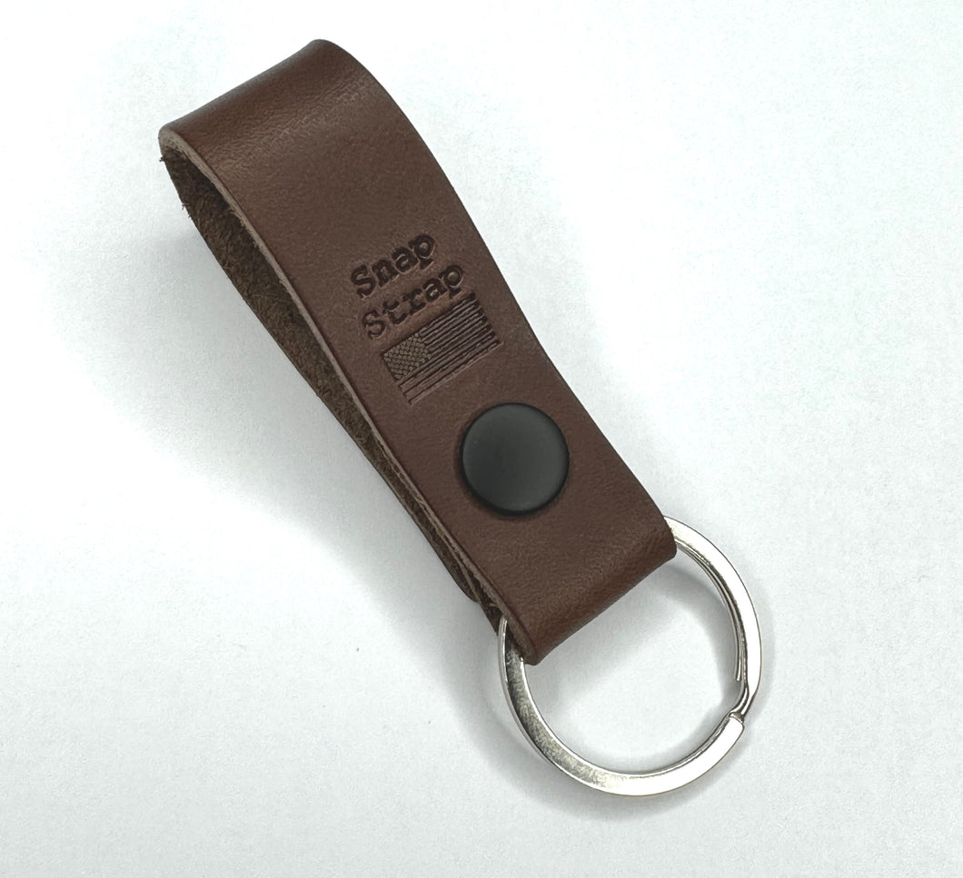 Snap Strap - USA Made Leather Keychain Strap - Made by Gear Spool